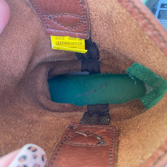 Little Kids John Deere Man Made Upper Leather Work Boots | Size 2M - Picture 9 of 9